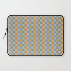 Checkered Multicolor Pattern XXVII Natural Summer Laptop Sleeve Gallery Image 1