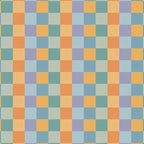Checkered Multicolor Pattern XXVII Natural Summer Coffee Mug Gallery Image 2