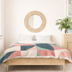 Mid Century Geometric 23A Duvet Cover Gallery Image 3