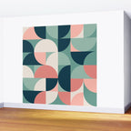 Mid Century Geometric 23A Wall Mural Gallery Image 2