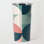 Mid Century Geometric 23A Travel Mug Gallery Image 1