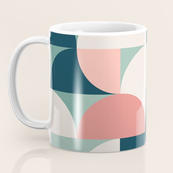 Mid Century Geometric 23A Coffee Mug Gallery Image 3