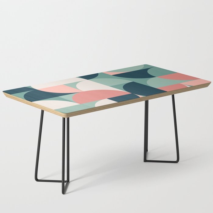 Mid Century Geometric 23A Coffee Table Gallery Image 1