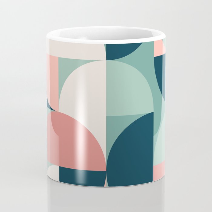 Mid Century Geometric 23A Coffee Mug Gallery Image 4