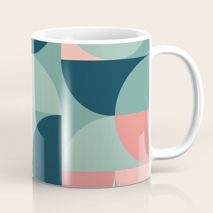 Mid Century Geometric 23A Coffee Mug Gallery Image 1