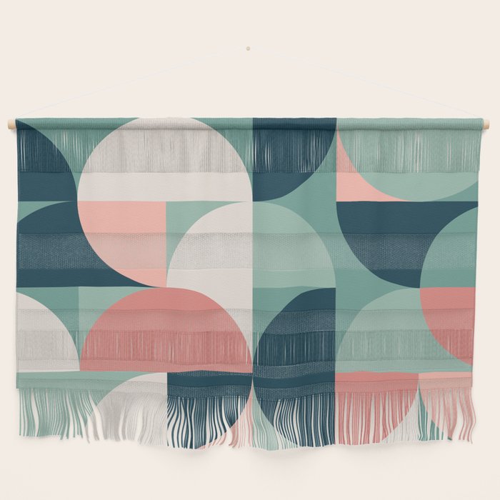 Mid Century Geometric 23A Wall Hanging Gallery Image 1