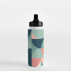 Mid Century Geometric 23A Water Bottle Gallery Image 2