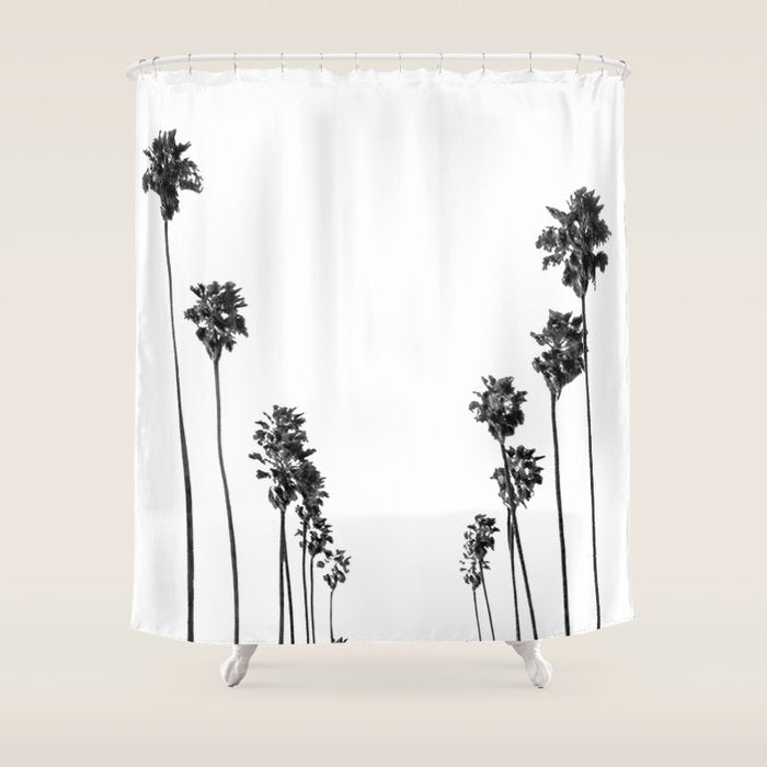 Palm Trees 8 Shower Curtain Gallery Image 1