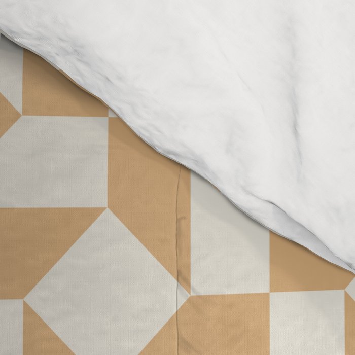 Tile Pattern 1 - Yellow Comforter Gallery Image 4