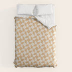 Tile Pattern 1 - Yellow Duvet Cover Gallery Image 6
