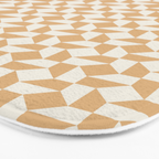 Tile Pattern 1 - Yellow Bath Mat Gallery Image 3