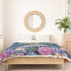 Moth Flower Bouquet Duvet Cover Gallery Image 3