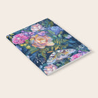 Moth Flower Bouquet Notebook Gallery Image 2