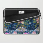 Moth Flower Bouquet Laptop Sleeve Gallery Image 2