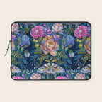 Moth Flower Bouquet Laptop Sleeve Gallery Image 1