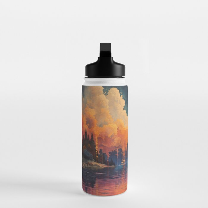 Moon Lake II Water Bottle Gallery Image 3