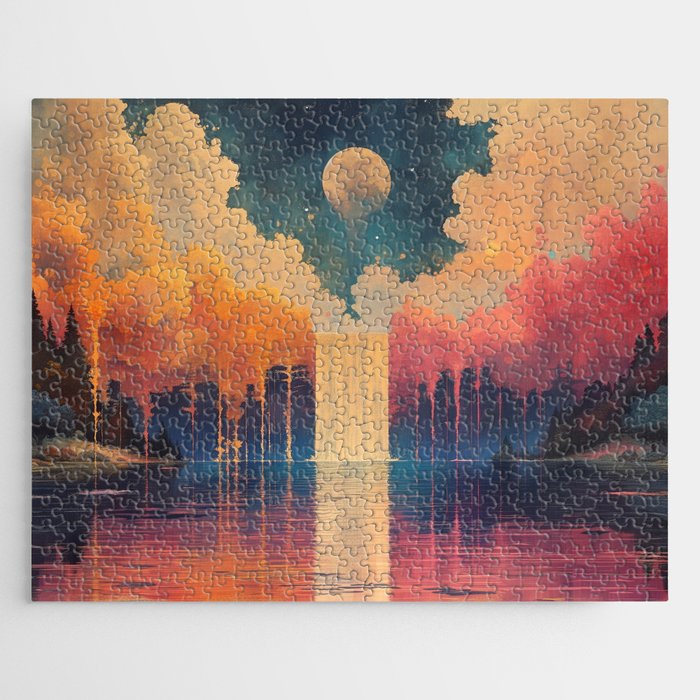 Moon Lake II Jigsaw Puzzle Gallery Image 1