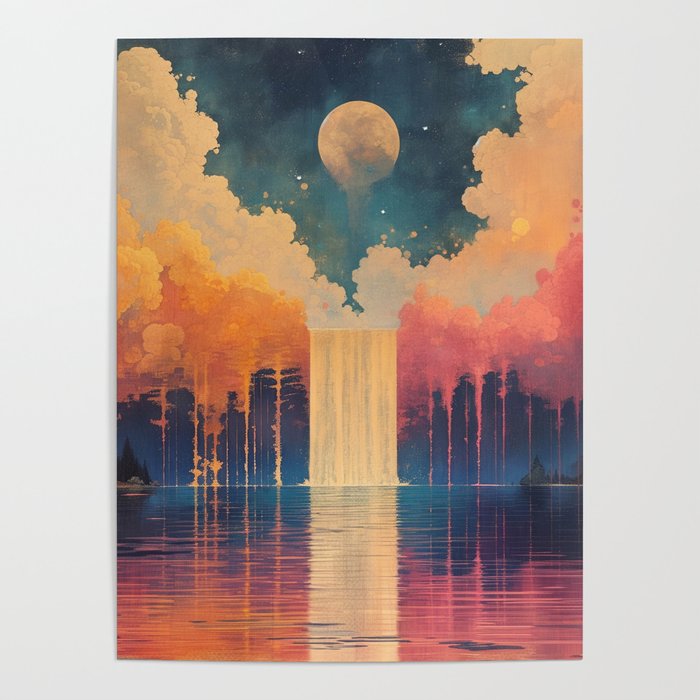 Moon Lake II Poster Gallery Image 4