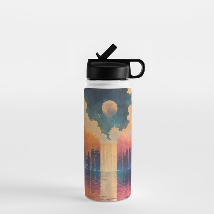 Moon Lake II Water Bottle Gallery Image 1