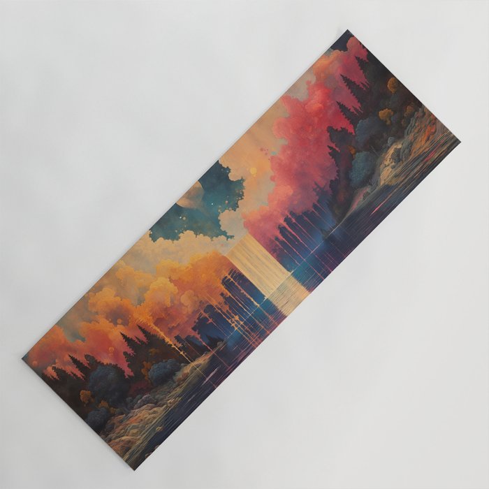 Moon Lake II Yoga Mat Gallery Image 1