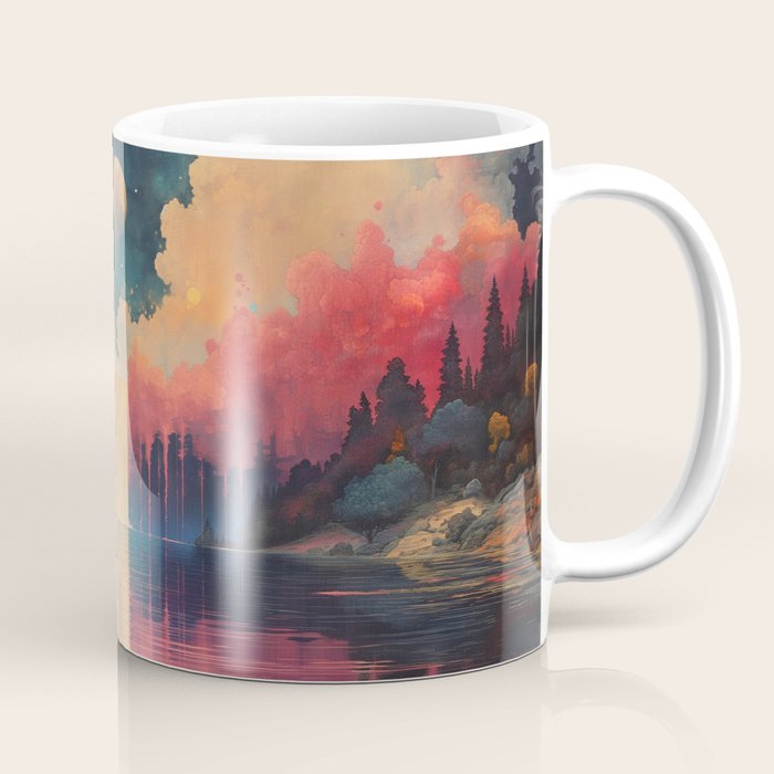 Moon Lake II Coffee Mug Gallery Image 1