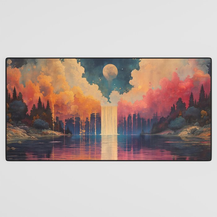 Moon Lake II Desk Mat Gallery Image 3