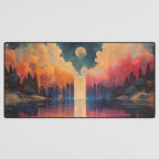 Moon Lake II Desk Mat Gallery Image 3