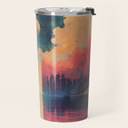 Moon Lake II Travel Mug Gallery Image 2