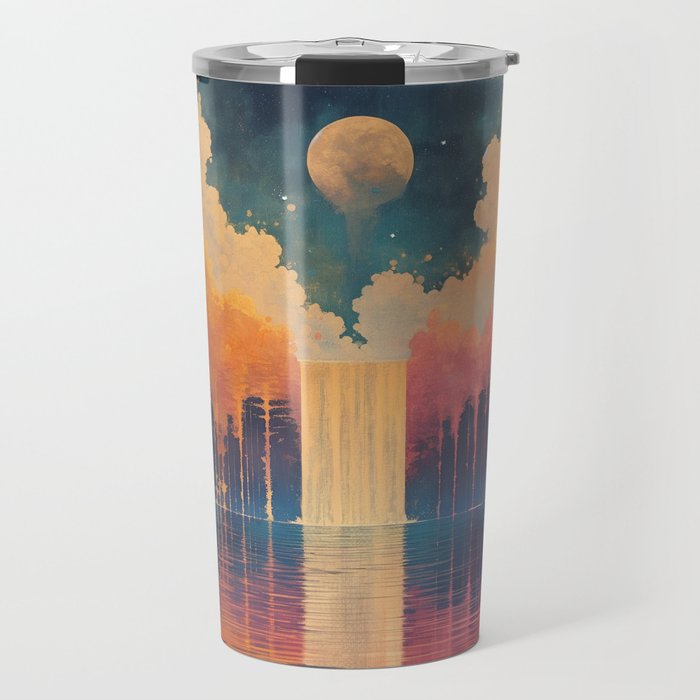 Moon Lake II Travel Mug Gallery Image 1
