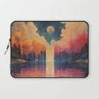 Moon Lake II Laptop Sleeve Gallery Image 1