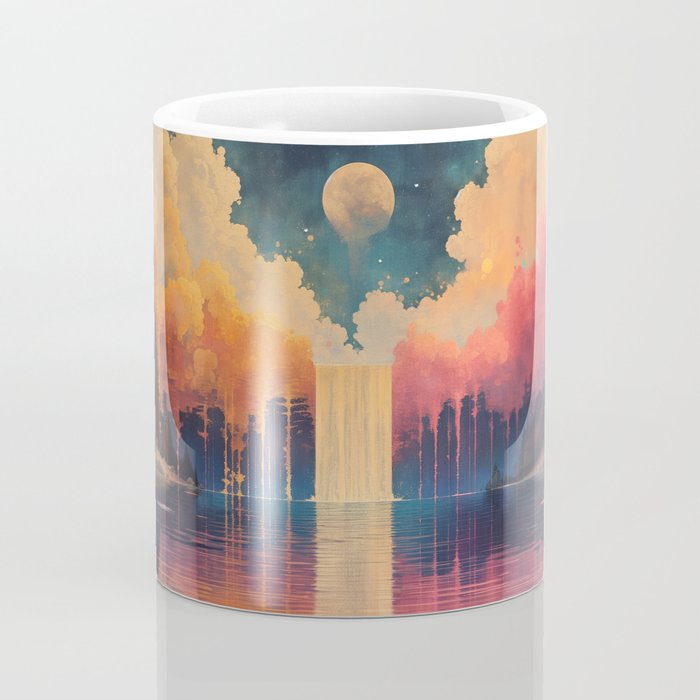 Moon Lake II Coffee Mug Gallery Image 4