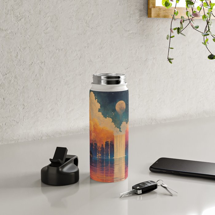 Moon Lake II Water Bottle Gallery Image 4