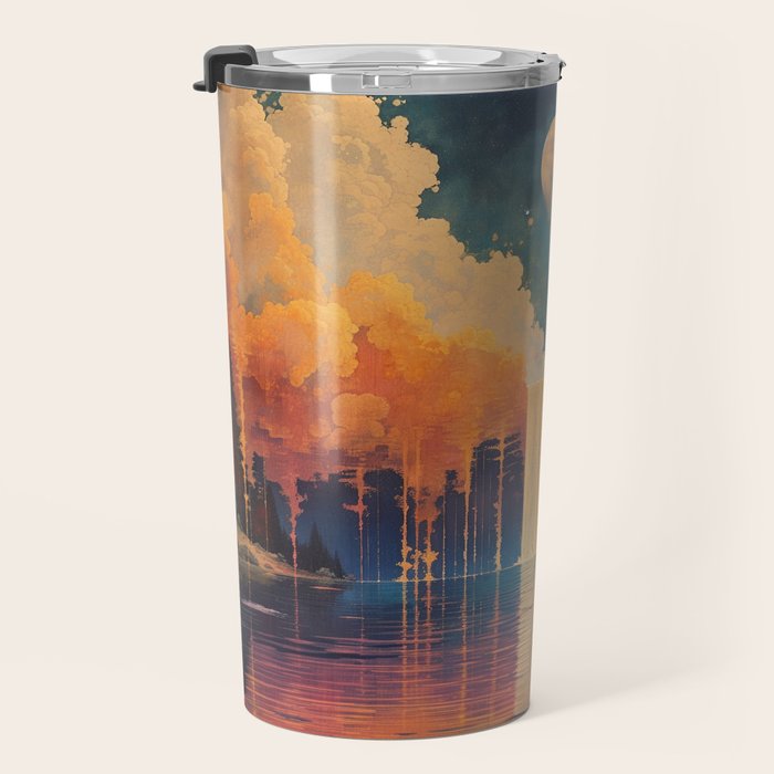 Moon Lake II Travel Mug Gallery Image 3