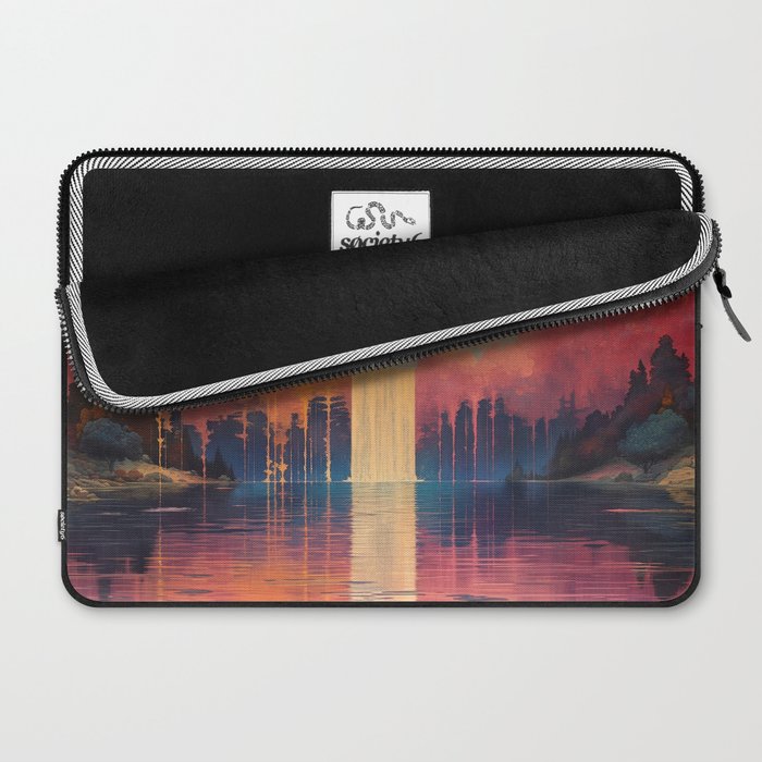 Moon Lake II Laptop Sleeve Gallery Image 2