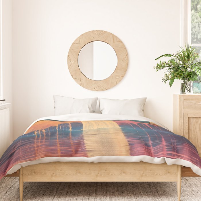 Moon Lake II Duvet Cover Gallery Image 3