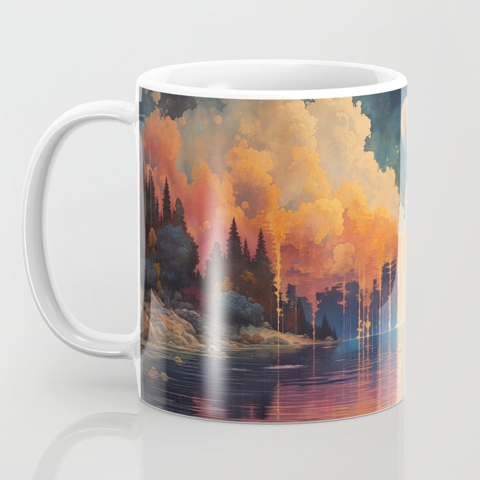 Moon Lake II Coffee Mug Gallery Image 3