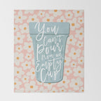Self Care  Throw Blanket Gallery Image 2