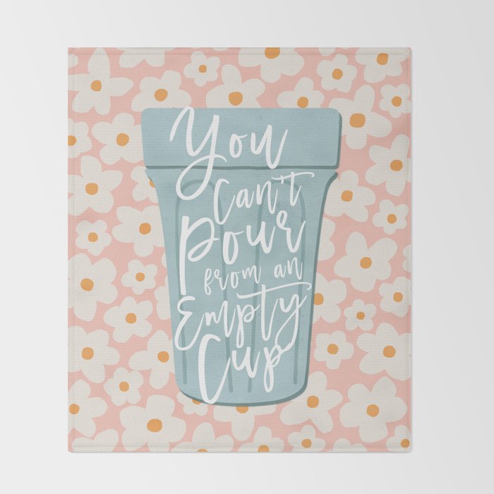 Self Care  Throw Blanket Gallery Image 2