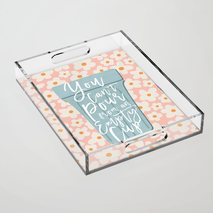 Self Care  Acrylic Tray Gallery Image 1