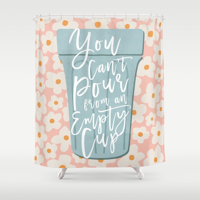 Self Care  Shower Curtain Gallery Image 1