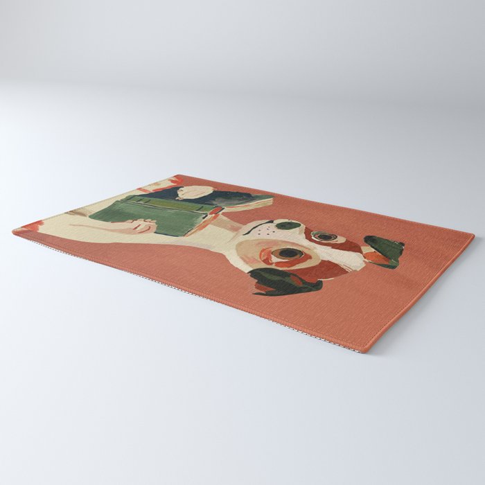 The Bookish Dog Rug Gallery Image 3
