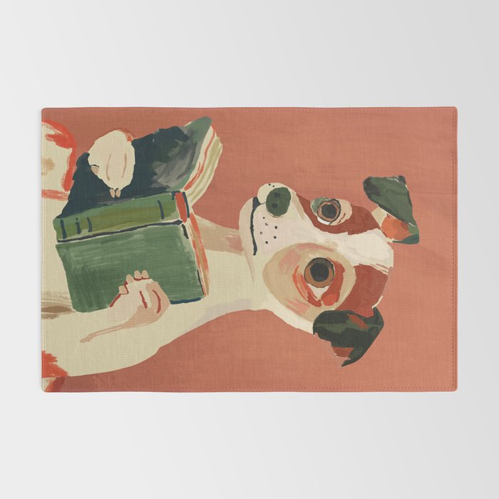 The Bookish Dog Rug Gallery Image 2