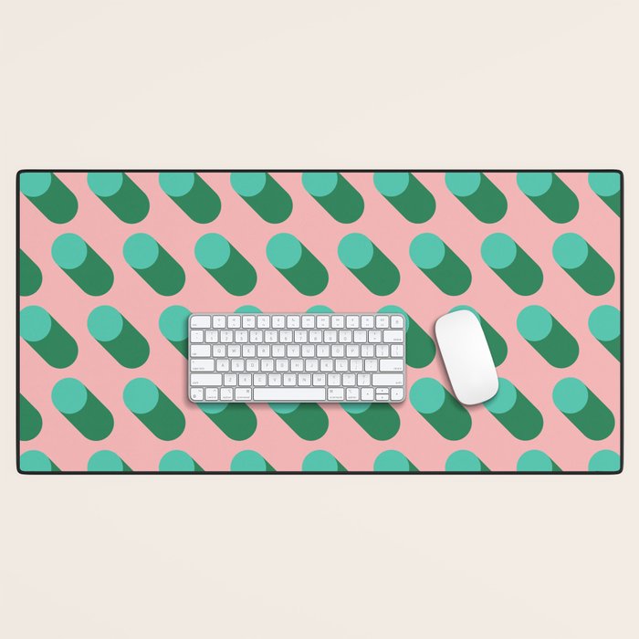 BAUHAUS POP BASIL Desk Mat Gallery Image 1