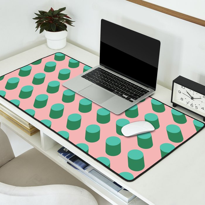 BAUHAUS POP BASIL Desk Mat Gallery Image 2