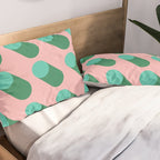 BAUHAUS POP BASIL Pillow Sham Gallery Image 2