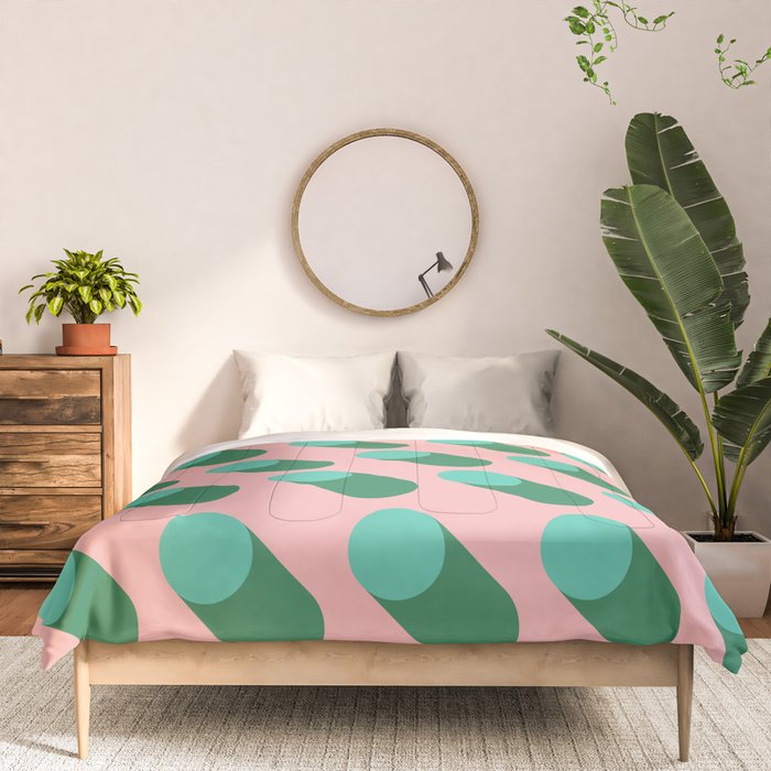 BAUHAUS POP BASIL Comforter Gallery Image 3