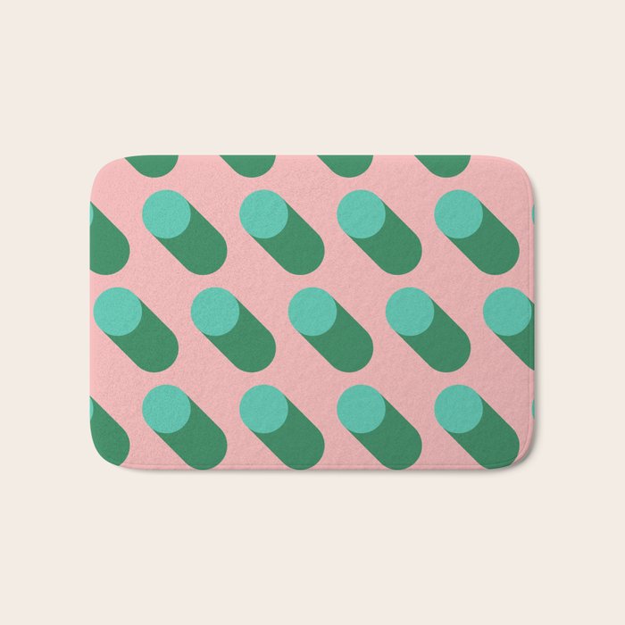BAUHAUS POP BASIL Bath Mat Gallery Image 1
