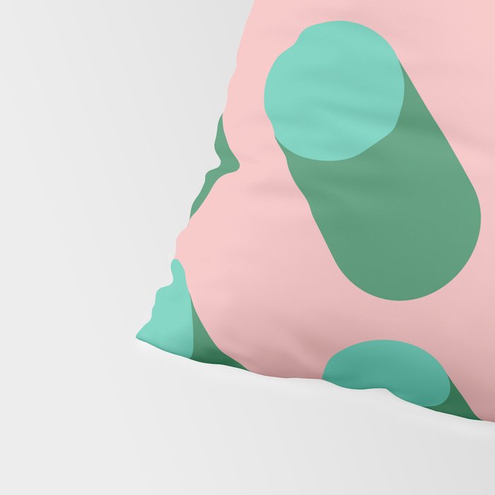 BAUHAUS POP BASIL Pillow Sham Gallery Image 4