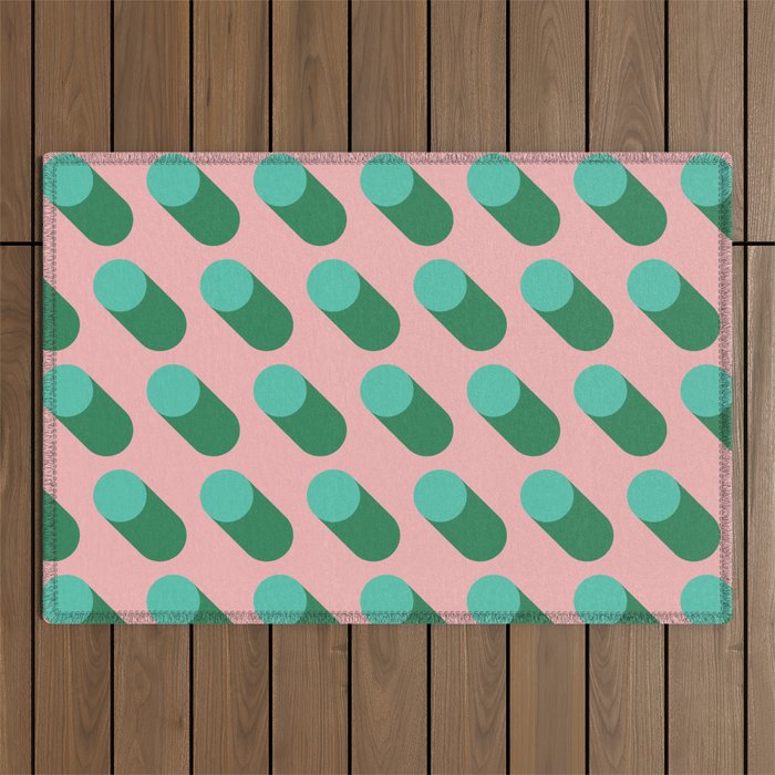 BAUHAUS POP BASIL Outdoor Rug Gallery Image 1