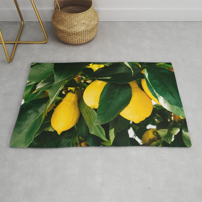 Amalfi Coast Lemons Rug Gallery Image 1